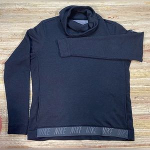 Nike Cowl Neck Blue Sweatshirt Size M
